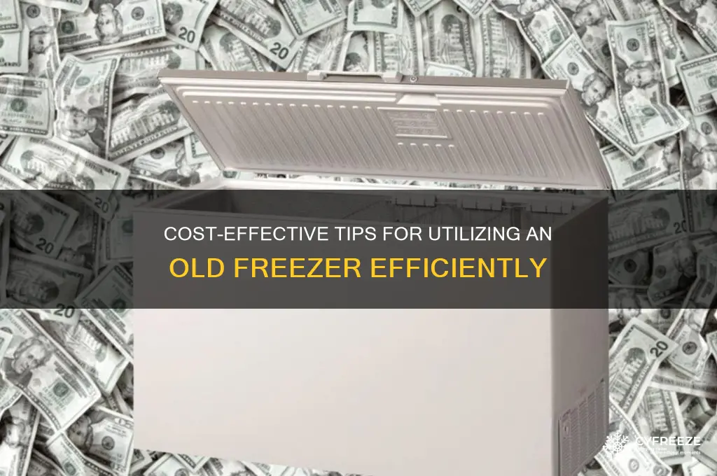 how much to use an old freezer
