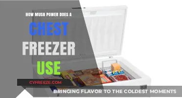 Chest Freezer Power Consumption: Understanding Energy Usage and Costs
