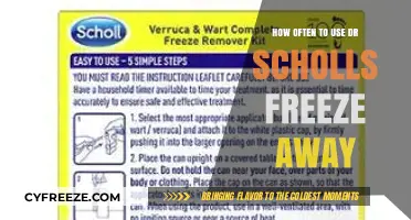 Effective Usage Guide: How Often to Use Dr. Scholl's Freeze Away