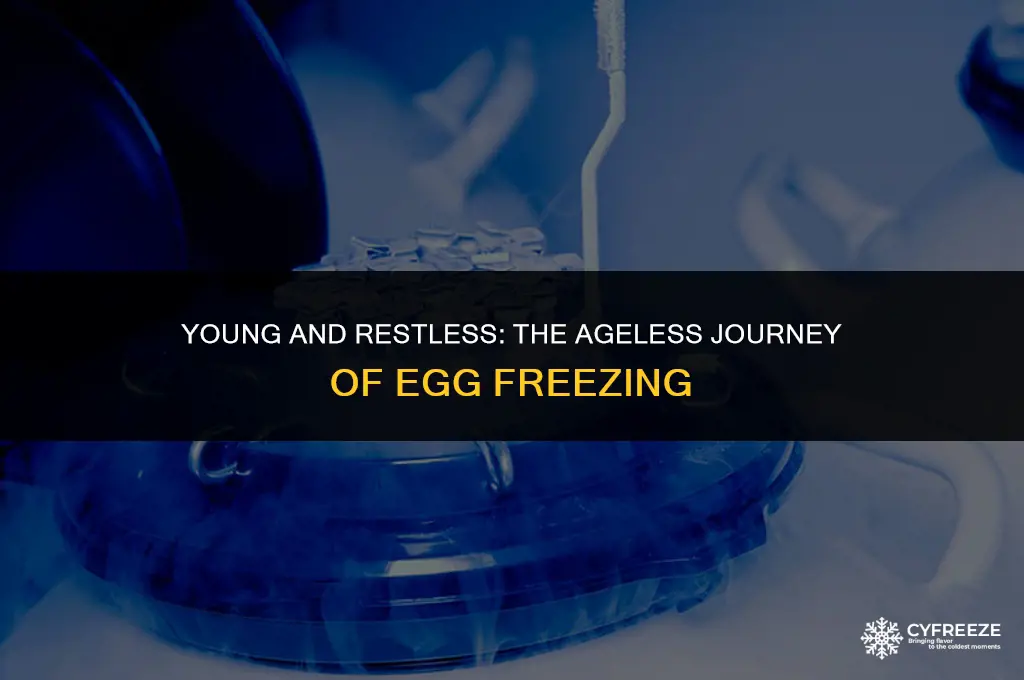 how old is the lady on y&r freezing her eggs