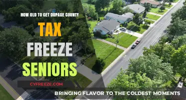 DuPage County Senior Tax Freeze: Eligibility Age and Benefits Explained