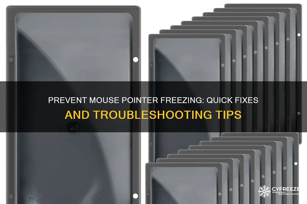 how prevent mouse pointer from freezing up