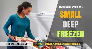 Efficient Ways to Dispose of Your Small Deep Freezer Responsibly
