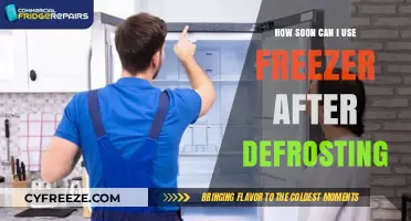 Quick Freezer Restart: Safe Usage Time After Defrosting Explained