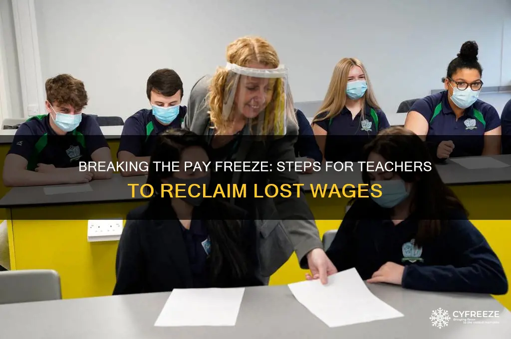 how teachers can get back pay freeze steps