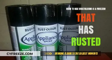 Revive Your Rusty Freezer: A Rust-Oleum Application Guide