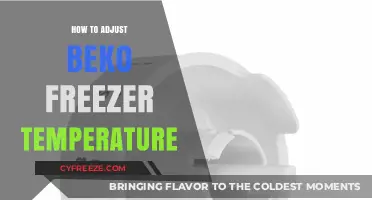 Adjusting Your Beko Freezer Temperature: A Simple Step-by-Step Guide