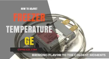 Mastering GE Freezer Temperature Adjustment: A Step-by-Step Guide