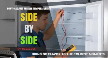 Adjusting Your LG Side-by-Side Freezer Temperature: A Simple Guide