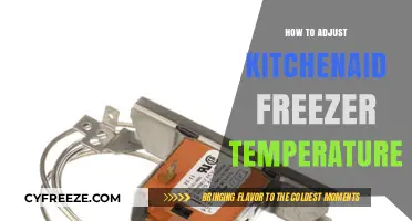 Adjusting Your KitchenAid Freezer Temperature: A Simple Step-by-Step Guide