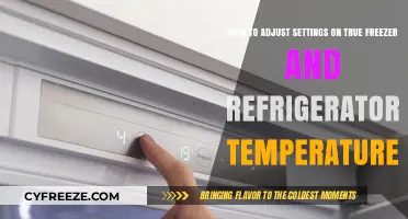 Mastering True Freezer & Fridge Settings for Optimal Temperature Control