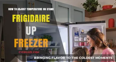 Easy Guide to Adjusting Your Frigidaire Stand-Up Freezer Temperature