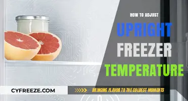 Mastering Your Upright Freezer: Easy Steps to Adjust Temperature Settings