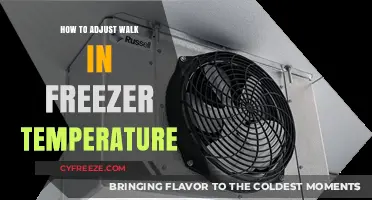 Mastering Walk-In Freezer Temperature Control: Easy Adjustment Tips