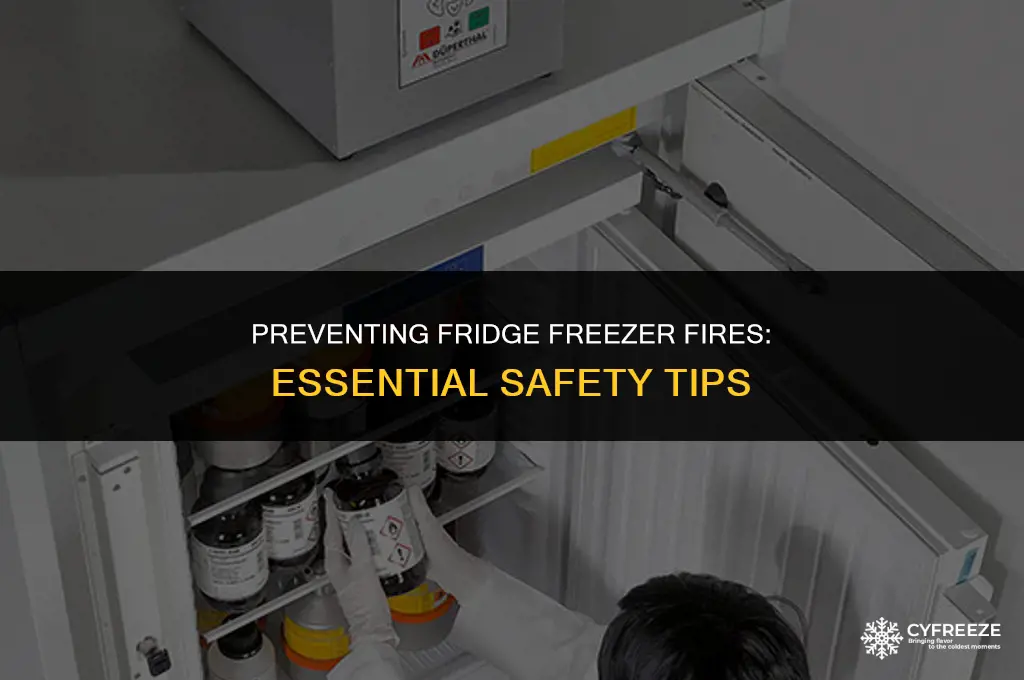 how to avoid fridge freezer fire