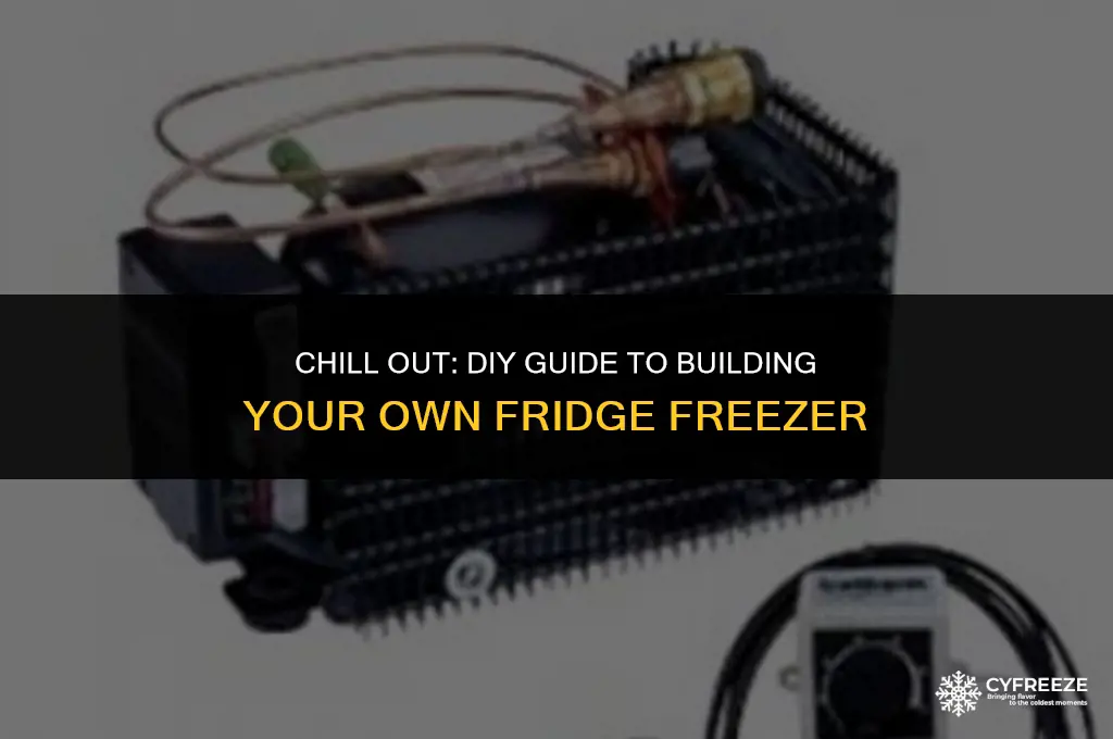 how to build in a fridge freezer