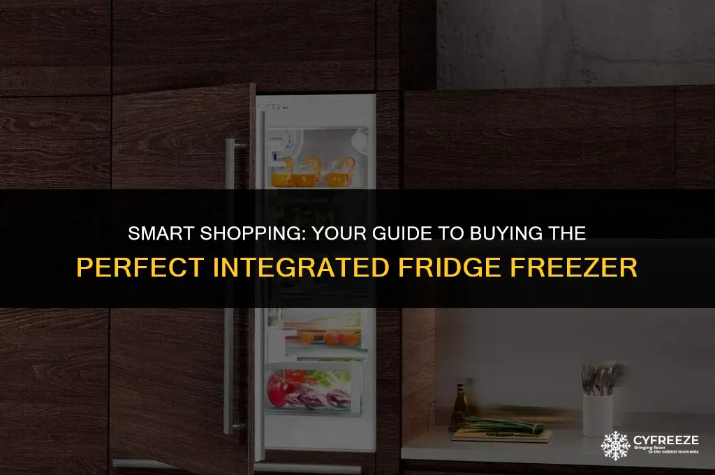 how to buy integrated fridge freezer