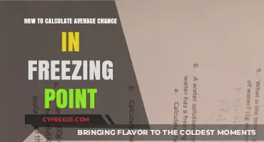 Mastering Freezing Point Depression: Calculate Average Change in 8 Steps