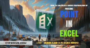 Calculating Freezing Point Error Propagation in Excel: A Step-by-Step Guide