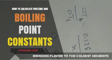 Mastering Freezing and Boiling Point Constants: A Step-by-Step Calculation Guide