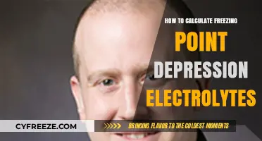 Calculating Freezing Point Depression with Electrolytes: A Step-by-Step Guide