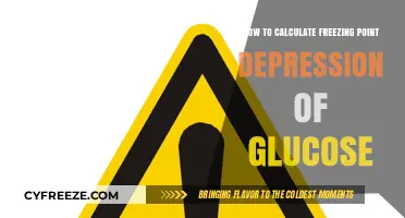 Calculating Freezing Point Depression of Glucose: A Step-by-Step Guide