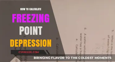 Mastering Freezing Point Depression Calculations: A Step-by-Step Guide