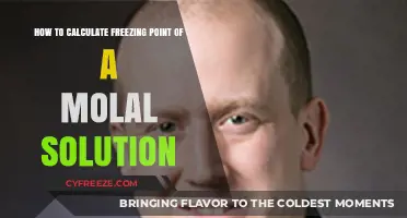 Mastering Freezing Point Depression: Calculating Molal Solution Freezing Points