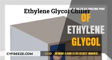 Calculating Ethylene Glycol's Freezing Point: A Step-by-Step Guide