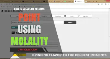 Mastering Freezing Point Depression: Calculate Using Molality Step-by-Step
