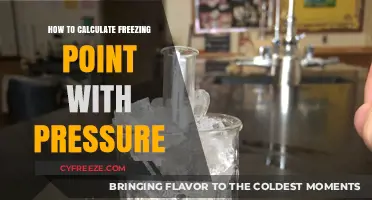 Calculating Freezing Point Under Pressure: A Comprehensive Guide