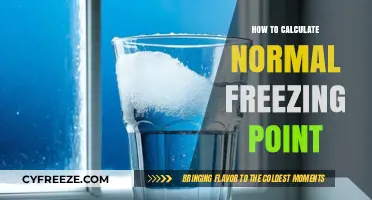 Mastering the Calculation of Normal Freezing Point: A Step-by-Step Guide