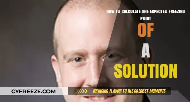 Mastering Freezing Point Depression: Calculating Solution Freeze Points