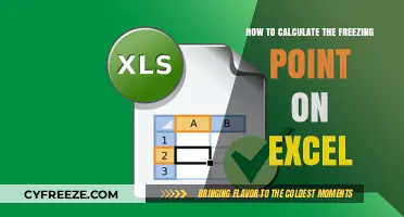 Master Freezing Point Calculations in Excel: A Step-by-Step Guide
