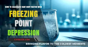 Mastering Vant Hoff Factor Calculation via Freezing Point Depression
