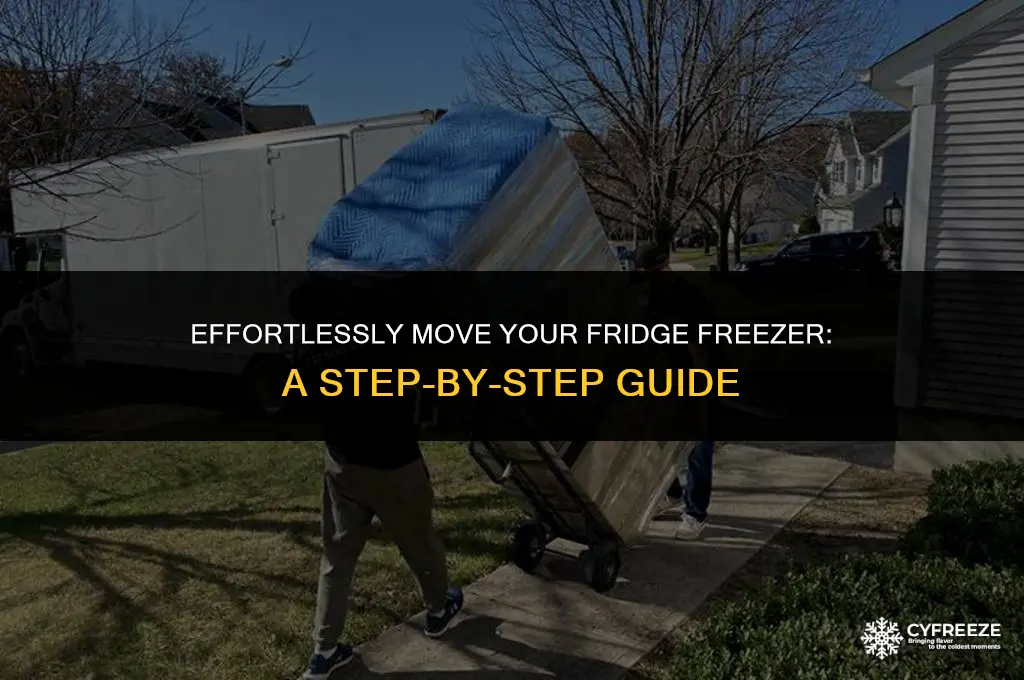 how to carry a fridge freezer