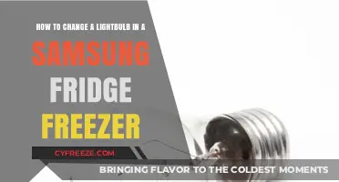 Effortlessly Replace Your Samsung Fridge Freezer Lightbulb: A Simple Guide