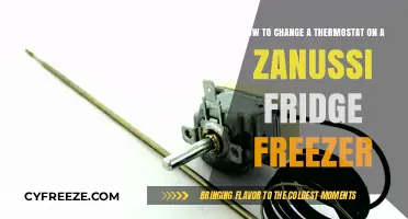 Easy Guide to Replacing Your Zanussi Fridge Freezer Thermostat