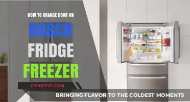 Easy Guide to Replacing Your Bosch Fridge Freezer Door