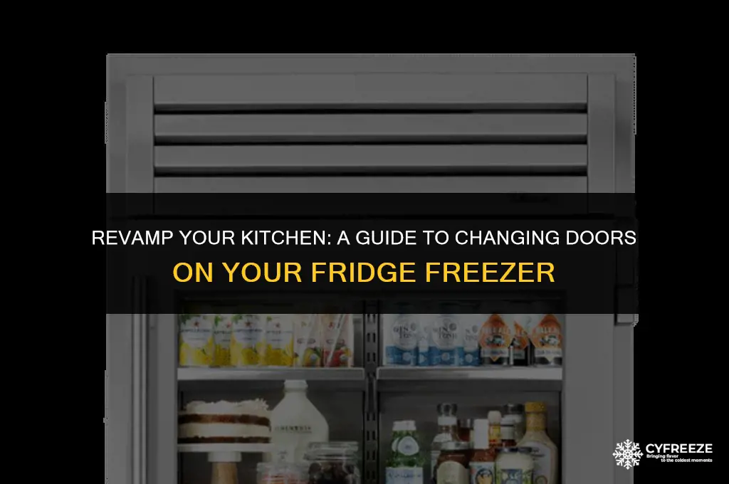 how to change doors on fridge freezer