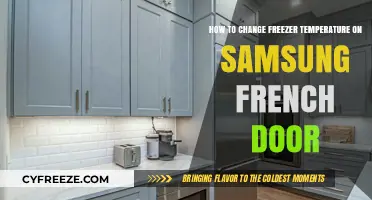 Adjusting Your Samsung French Door Freezer Temperature: A Quick Guide