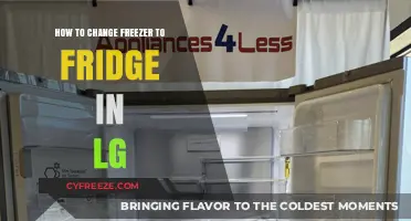 Transform Your LG Freezer into a Fridge: A Step-by-Step Guide