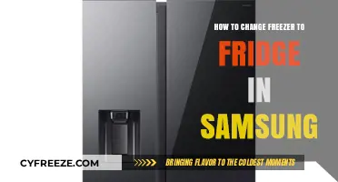 Samsung Freezer to Fridge Conversion: A Step-by-Step Guide