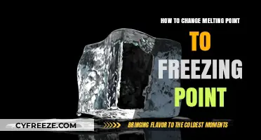Transforming Melting Point to Freezing Point: A Simple Scientific Guide