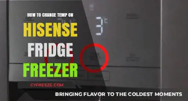 Mastering Temperature Control: A Guide to Adjusting Your Hisense Fridge Freezer