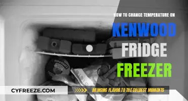 Adjusting Your Kenwood Fridge Freezer Temperature: A Simple Step-by-Step Guide