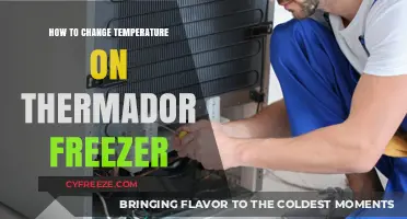 Adjusting Your Thermador Freezer Temperature: A Quick and Easy Guide