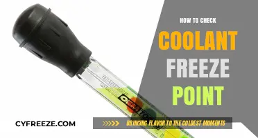 How to Check Coolant Freeze Point: A Simple Guide