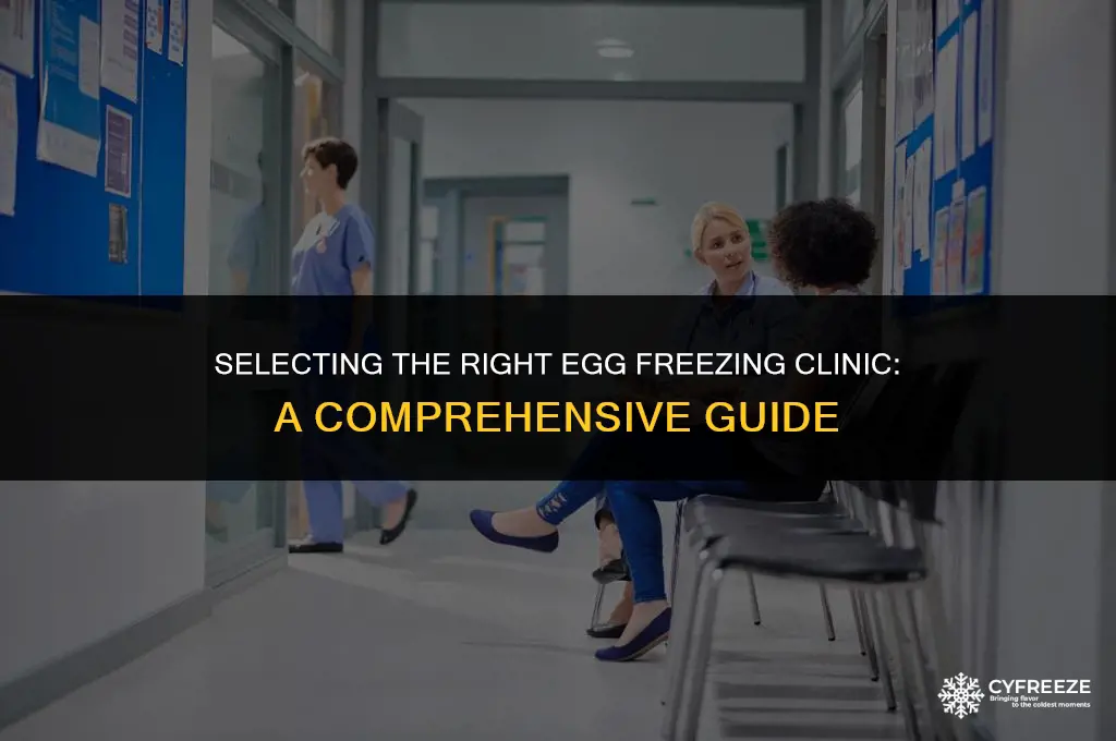 how to choose egg freezing clinic