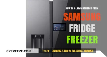 Maximizing Savings: A Step-by-Step Guide to Claiming Cashback on Your Samsung Fridge Freezer